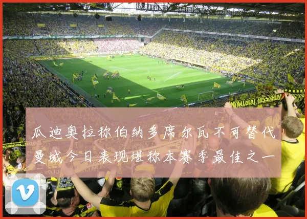 瓜迪奥拉称伯纳多席尔瓦不可替代曼城今日表现堪称本赛季最佳之一
